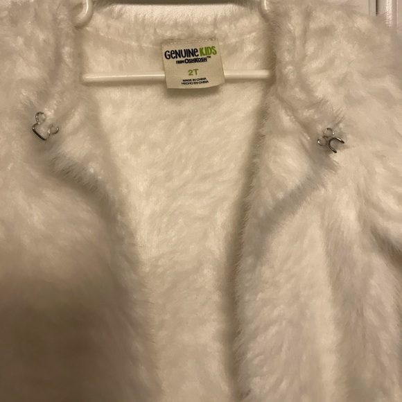 Furry jacket. GENUINE KIDS By Osh Kosh 🐰 - Picture 2 of 5